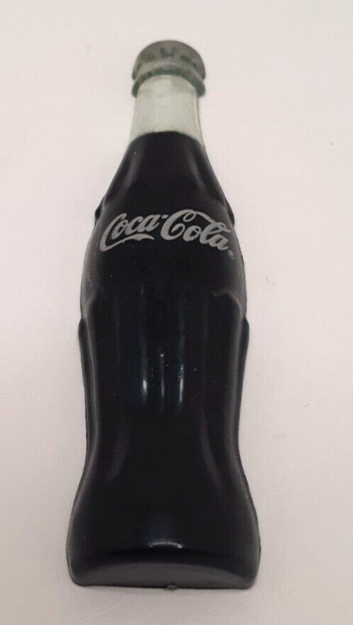 Primary image for Arjon Coca Cola Bottle Refrigerator Magnet 3" Tall Vintage 1985
