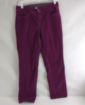 Sonoma Style+Life Petite Women&#39;s Fuchsia Corduroy Bootcut Jeans Size 8P - $11.87