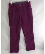 Sonoma Style+Life Petite Women&#39;s Fuchsia Corduroy Bootcut Jeans Size 8P - $219.41 MXN