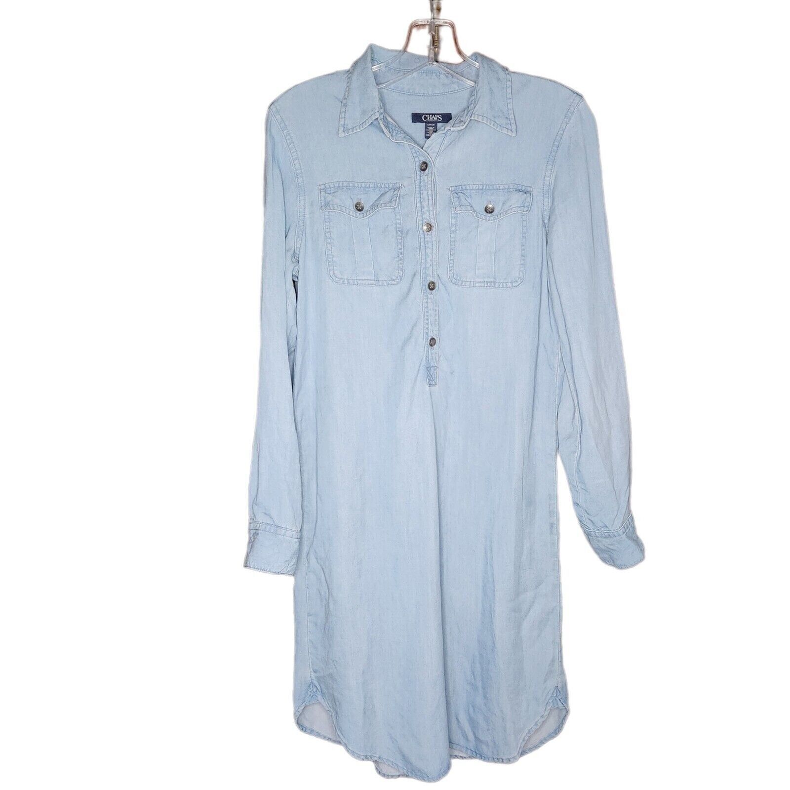 Chaps Denim Light Wash Long Sleeve Denim and 18 similar items