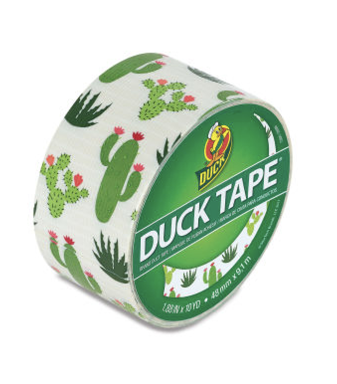 Duck Brand Printed Duct Tape, 1.88&quot; x 10 Yards, Cacti Cactus - $9.95