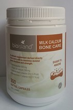 Bioisland Milk Calcium Bone Care 300 Softgel Capsules Made in New zealand - $50.00