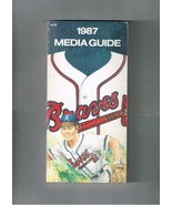 1987 Atlanta Braves Media Guide MLB Baseball Murphy Griffey Roenicke Obe... - $44.55