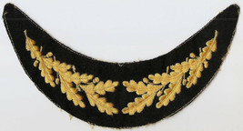 Vintage UK British Royal Navy Wheat Crown Cloth For Visor Dress Hat Brim... - £7.86 GBP