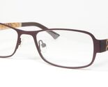 OU 33.480.03 Mat Marron Unique Rare Lunettes Monture 53-17-140mm Allemagne - $97.06