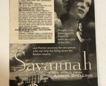 Savannah Vintage Tv Guide Print Ad Robin Lively  TPA24 - $5.93