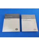 Microsoft Works - Version 2.0 Reference Manual Sealed &amp; MS-DOS ver. 5.0 ... - £21.76 GBP