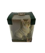 Limited Edition Collector&#39;s Series Tiger Stripped Shorthair Cat Ornament... - £9.33 GBP