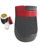 Lunchbox Hot Or Cold Glass Food Jug Leak Proof W/Cup Bpa/Asbestos Free 1... - £25.13 GBP