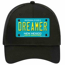 Dreamer New Mexico Novelty Black Mesh License Plate Hat - £23.24 GBP