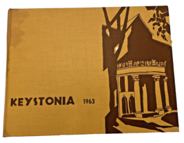 Yearbook 1963 Keystonia Kutztown State College Pennsylvania PA Book - $29.78