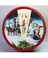 Deluxe Fruit Cake 8&quot; Tin Collin Street Bakery Corsicana Texas Christmas ... - £3.89 GBP