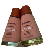 (2) Covergirl Clean Liquid Foundation Sealed 1 fl oz 150 - Creamy Beige ... - $18.99