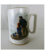 1985 Norman Rockwell Museum Cup Mug LOOKING OUT TO SEA - $5.49