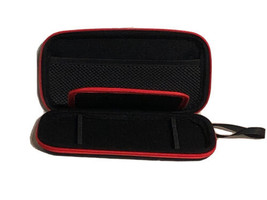 Nintendo Switch Lite Compatible Case Black/Red Impact Resistant  Carrying - £7.14 GBP