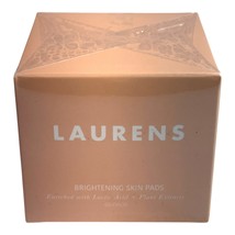 Laurens Brightening Skin Pads Lactic Acid Plant Extracts NIB 50 Pads MSR... - £11.27 GBP
