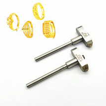 Metal Diamond Cutter Jewelry Polishing Durable Steel Hammer Head Silver Brass - $41.84