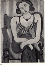 Henri Matisse 1935 Plate Signed Lithograph w/COA #Unique Gift Of Rare Matisse Art - £191.20 GBP