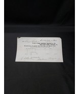 1854 White River Works VAN ORNUM, BRALEY &amp; CO. Hartford VT Billhead Hay ... - $18.52