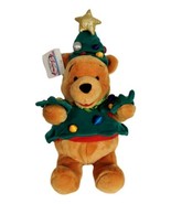 ​Disney Pooh Winnie the Pooh Plush Christmas Tree 14 inch 1990s Tag - $37.56