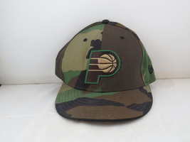 Indiana Pacers Hat - Cammo Pro Model by New Era - Fitted 7 1/2 - £31.17 GBP