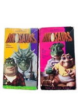 VHS Dinosaurs TV Show Lot 2 ~ The Mating Dance &amp; Don&#39;t Cross The Boss - $9.89