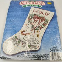 Nip 1988 Christmas Cross Stich Stocking Christmas Goose Touch Of Country Kit - £14.01 GBP