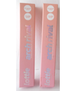 LOTTIE LONDON Arch Rival Brow Pencil 2 Pack 4 Prong Microblade Effect Ebony - $8.90