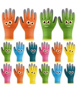 12 Pairs Kids Garden Gloves Children Gardening Gloves Rubber Coated Yard... - $266.56 CAD