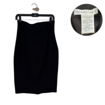 Connection 18 Black Pencil Skirt Women’s L Lycra Stretch Work Office Career - $347.57 MXN