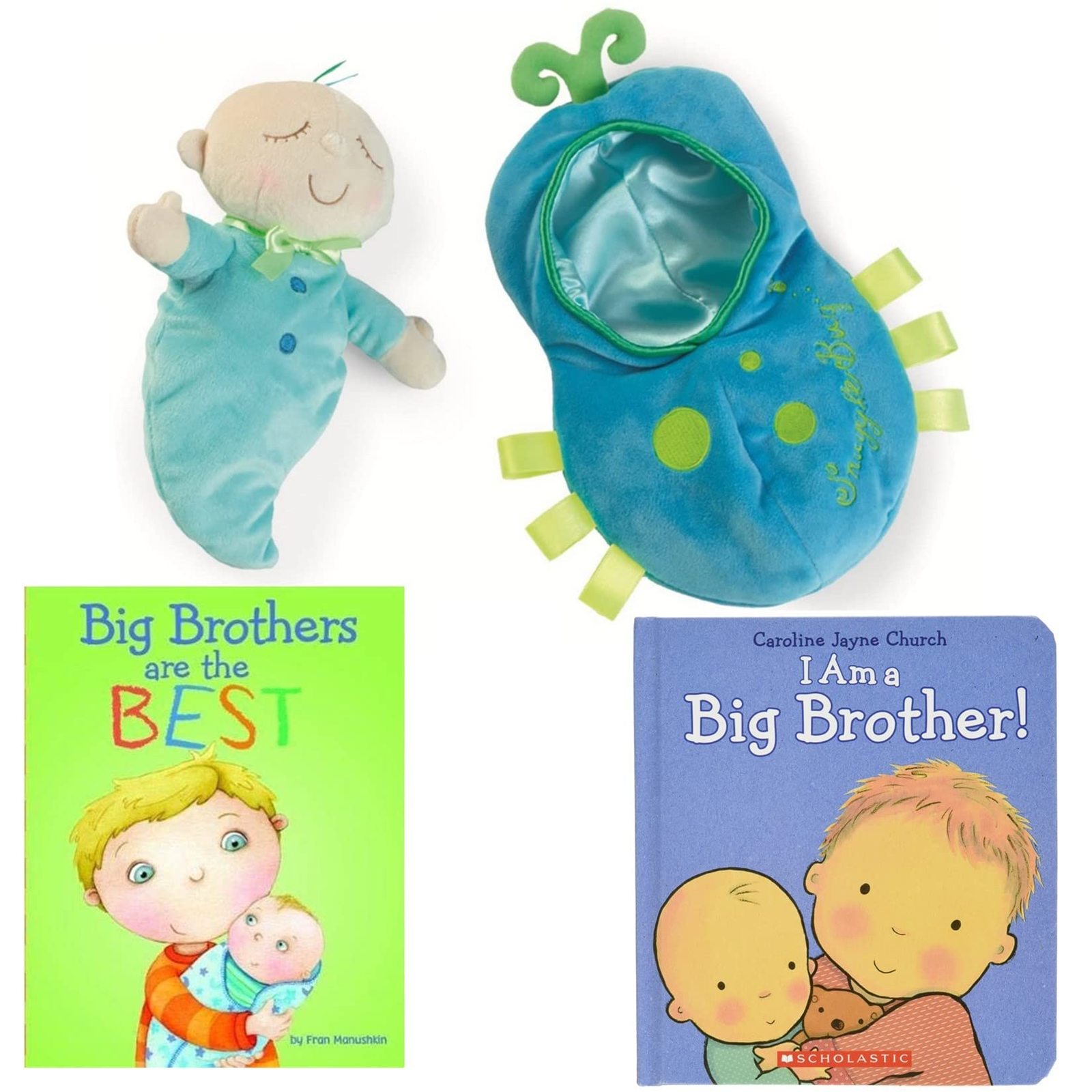 Sibling Gift - I Am a Big Brother and Big Brothers are The Best Hardcovers, Snug - $39.99