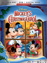 *Mickey&#39;s Christmas Carol Disney Blu-ray + DVD + Digital Code + Slipcove... - $16.99
