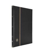 Basic Non-Padded A4 Stockbook with 16 Black Pages - Black - $54.40