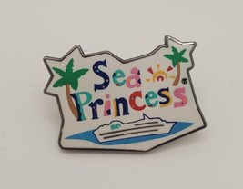 SEA PRINCESS Cruise Ship Colorful Collectible Travel Souvenir Lapel Hat Pin - $19.60