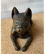 Antique JB Jennings Bros. Bulldog Metal Art Dog Figure Boston French 193... - $2,406.97 MXN