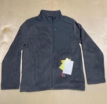 All in Motion Men&#39;s Softshell Fleece Full Zip Lightweight Gray Jacket Si... - $24.90