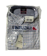 UNTUCKIT Cedarvale Long Sleeve Button Up Shirt Men&#39;s XXXL Plaid Purple N... - $68.01 CAD