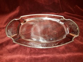 Vintage Chippendale Silver Plated Food Serving Dish Platter - £62.89 GBP