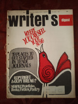 WRITERs DIGEST magazine November 1971 Sell Songs Arnold Shaw H. Joseph Chadwick - £8.72 GBP