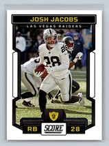 Josh Jacobs #133 2023 Score Las Vegas Raiders - £1.56 GBP