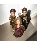 3 Pc Replacement Nativity Set 4-5” Pieces Mary &amp; Wisemen Christmas Jewel... - $10.89 CAD
