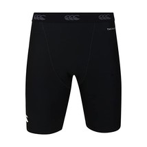 Canterbury Men&#39;s Thermoreg Base Layer Shorts, Black, Large  - $46.00