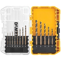 Black Oxide Drill Bit Set With Pilot Point, 13-Piece (Dw1163) - £19.25 GBP