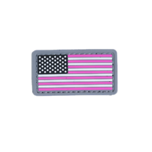 Boss Dog Tactical Collar Patch Pink USA Flag, One Size (Case of 6) - £76.39 GBP