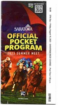Saratoga Race Course 2023 Skidmore Stakes Pocket Program Ship Cadet Mann... - £2.38 GBP