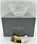 Vintage Waterford Crystal Erin 8&quot; Bowl Made in Ireland with Box (seam) Rare - £317.18 GBP