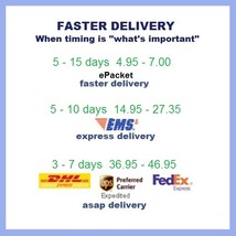 Shipping Pay Link for Faster Delivery - Options for Fast, Express, or ASAP  - £3.98 GBP+