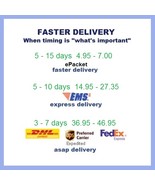Shipping Pay Link for Faster Delivery - Options for Fast, Express, or ASAP  - $4.95 - $46.95