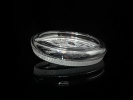 Lalique Santa Maria Crystal Ashtray  Measures 6.75" Diameter image 6