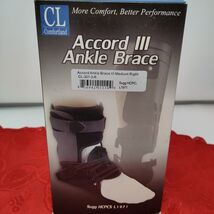 MR New Comfortland Accord Ankle Brace III Med Right Foot CL-301-3-R Blac... - €14,68 EUR